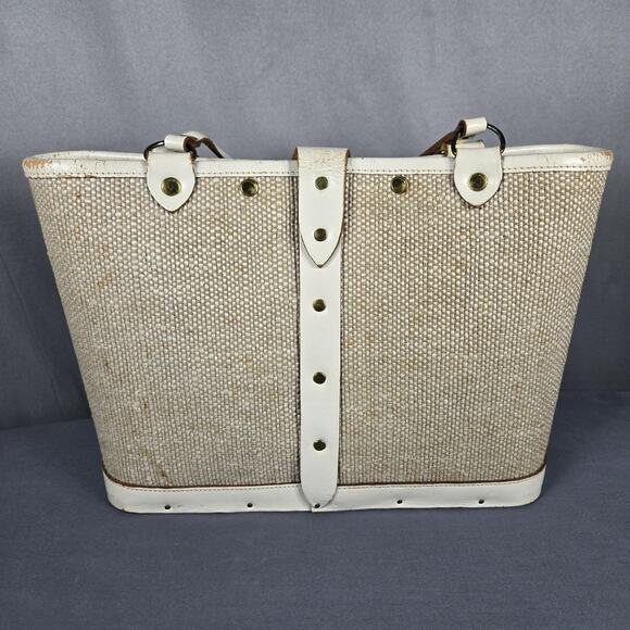 1966 Enid Collins Texas Sea Garden Jeweled Bag Vintage Tote Purse Fish Coastal - Picture 7 of 14